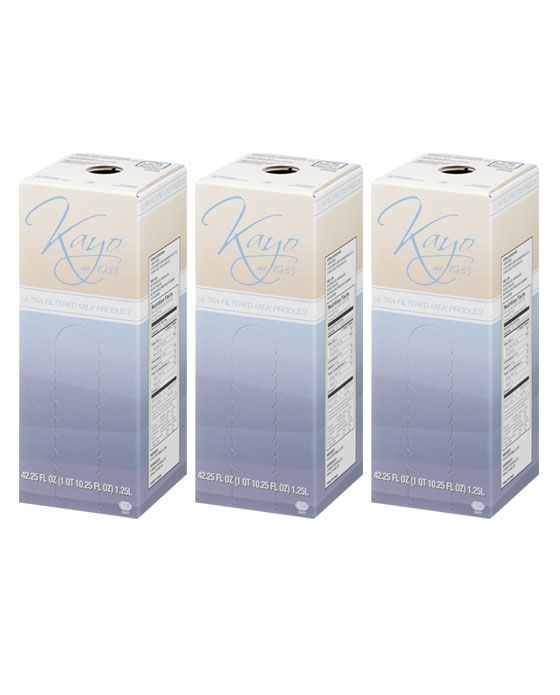  Kayo Ultrafiltered Milk Product, 3 Boxes (1.25 L Each)