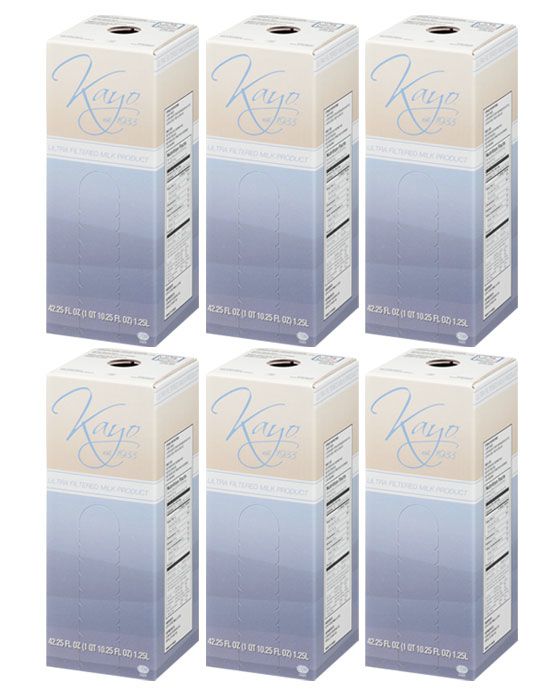  Kayo Ultrafiltered Milk Product, 6 Boxes (1.25 L Each)