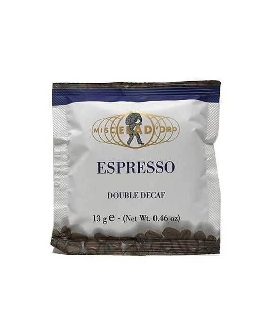 Miscela D'Oro Double Espresso 2 X 100 Pods 200 Total (Decaf)