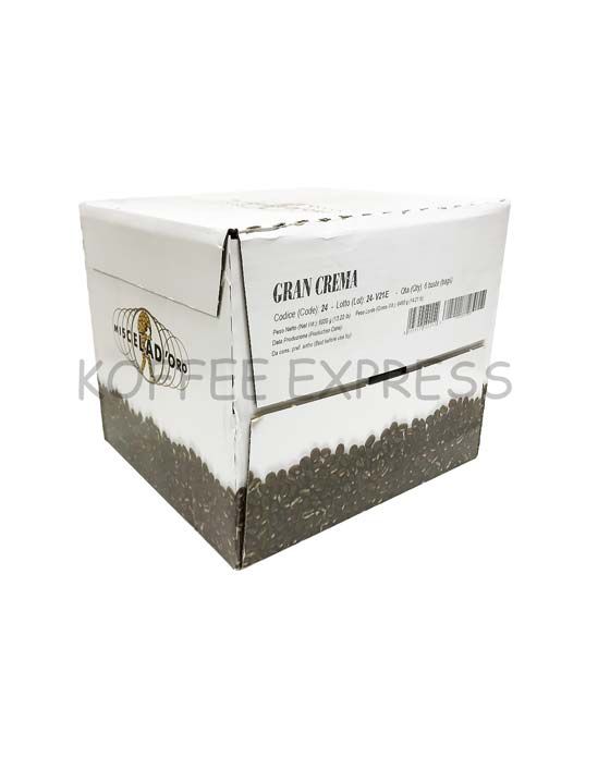  Miscela D'Oro Gran Crema Espresso Beans, 6/2.2 Lb Bags