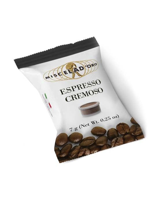  Miscela D'Oro Espresso Cremoso, Espresso Point Compatibile Capsules, 100ct