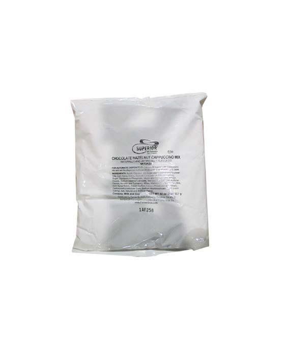  Superior Cappuccino Mix Chocolate Hazelnut 1 Bag (2 Lbs)