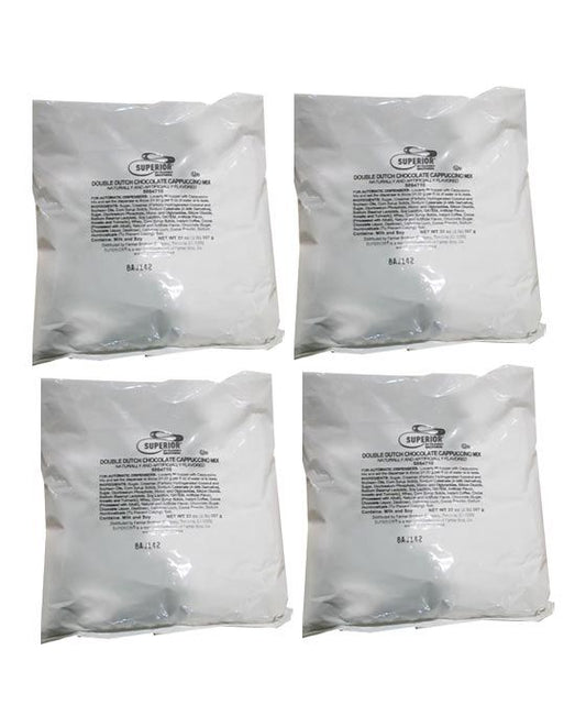  Superior Cappuccino MixDouble Dutch Chocolate4 Bags (2 Lbs Ea)