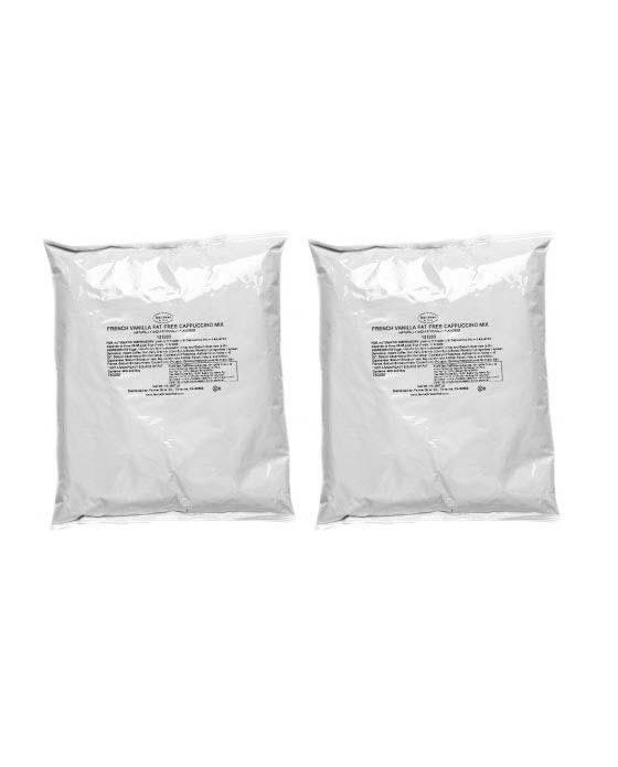  Superior Cappuccino Mix Fat Free French Vanilla 2 Bags (2 Lbs Ea)