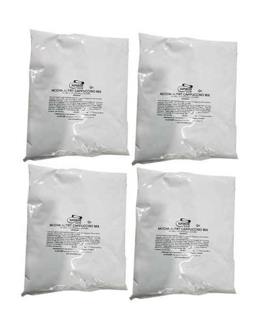  Superior Cappuccino Mix Chocolate Hazelnut 4 Bags (2 Lbs Ea)