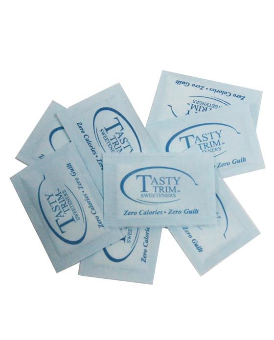 Tasty Trim Aspartame (Blue Sugar Substitute), 4 Boxes (2,000 Packets Ea.)