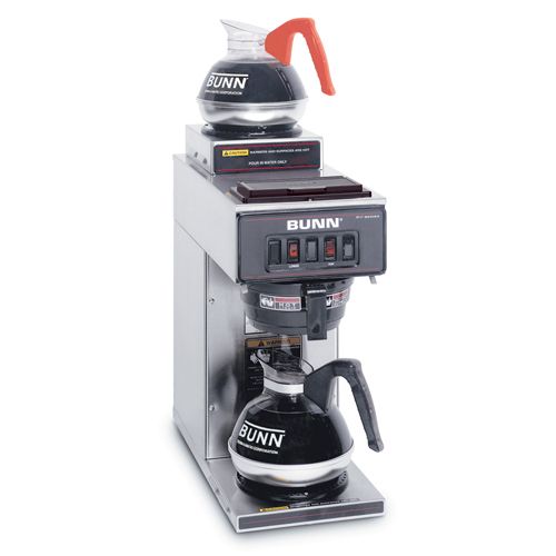 BUNN® BUNN 13300.0002: Pourover Coffee Brewer With 2 Warmers SST