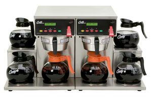  Curtis Automatic Decanter Brewer 6 Station Warmer Twin - Dual V