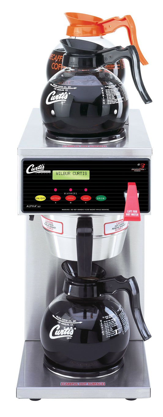  Curtis Automatic Decanter Brewer - 3 Warmer - 1 Lower, 2 Upper