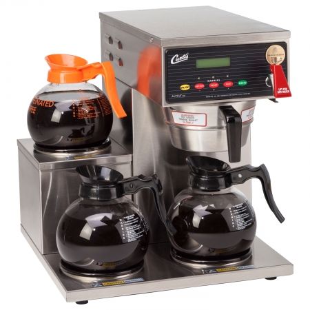  Curtis ALP3GTL12A000 G3 Alpha® Decanter 3 Station With 3 Lower Left Warmers
