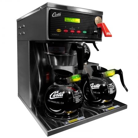  Curtis ALP3GTR63A000 G3 Alpha® Decanter 3 Station With 3 Lower Right Warmers - 120/220V