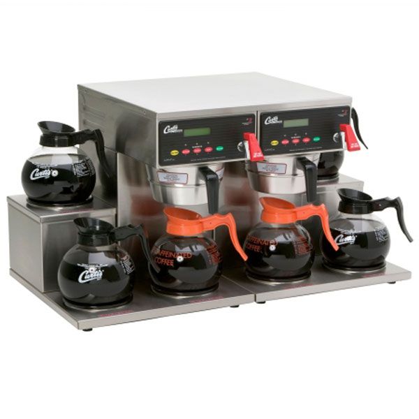  Curtis ALP6GT63A000 G3 Alpha® Decanter 6 Station Twin With 6 Lower Warmers