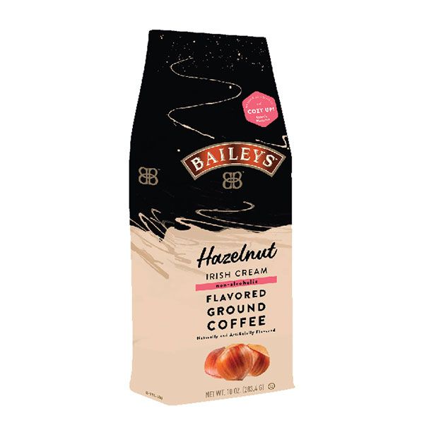 Baileys Bailey's, Hazelnut Irish Cream, Flavored Ground Coffee (4 Bags/10 Oz)