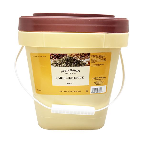  Farmer Brothers Barbecue Spice Rub, 18 Lb Tub
