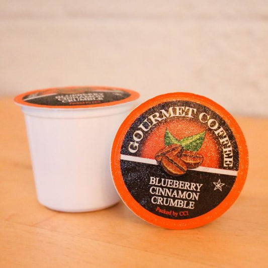 Blueberry Cinnamon Crumble Coffee, 100 Single Serve Cups