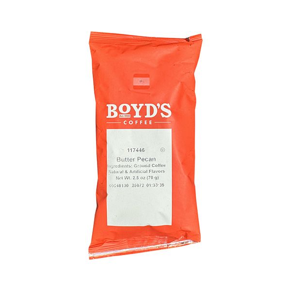  Boyd's Butter Pecan Ground Coffee (46/2.5 Oz)