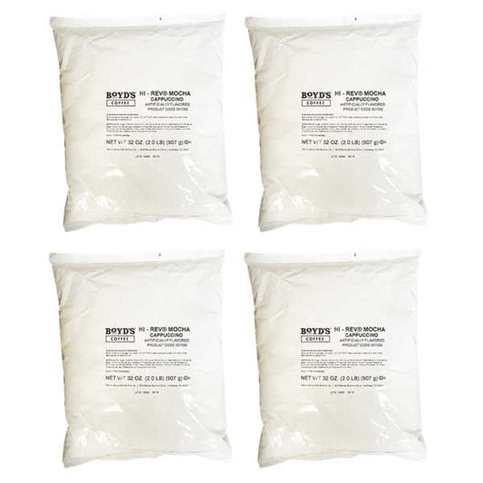 Superior Boyds Hi-Rev Mocha Cappuccino4 Bags (2 Lbs Ea)