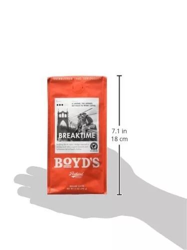  Boyd's Orginal Roast Coffee - Ground Medium Roast - 12-Oz Bag