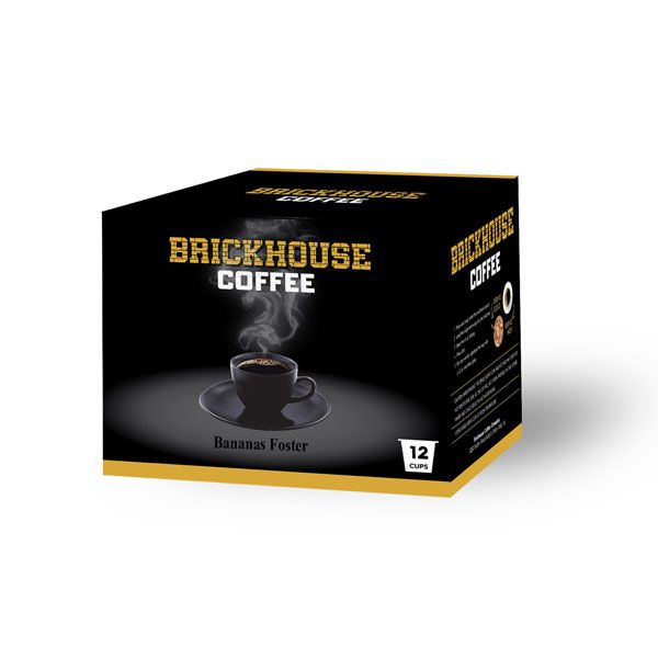  Brickhouse Single Serve Coffee, Bananas Foster, 72 Count