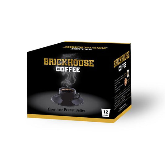  Brickhouse Single Serve Coffee, Chocolate Peanut Butter, 12 Count