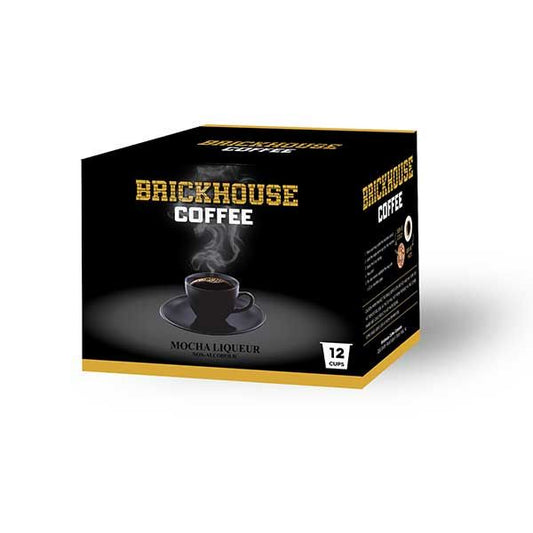  Brickhouse Single Serve Coffee, Mocha Liqueur, 12 Count