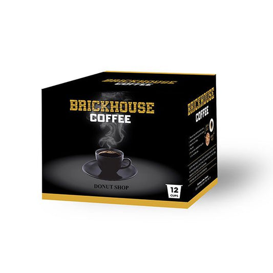  Brickhouse Single Serve Coffee, Donut Shop, 12 Count