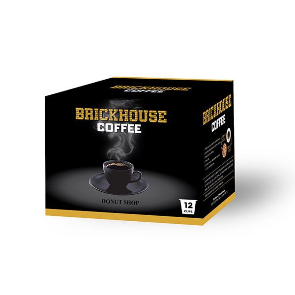  Brickhouse Single Serve Coffee, Donut Shop, 72 Count