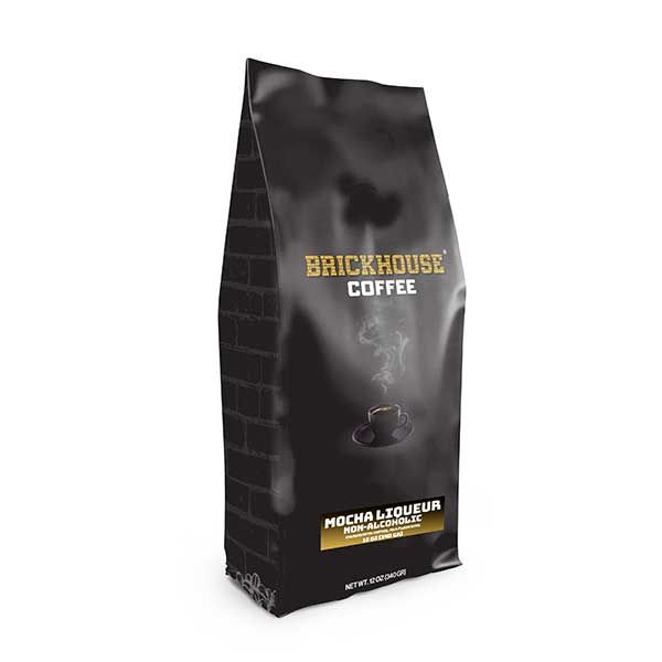  Brickhouse Ground Coffee, Mocha Liqueur (Non-Alcoholic), 2 - 12oz Bags