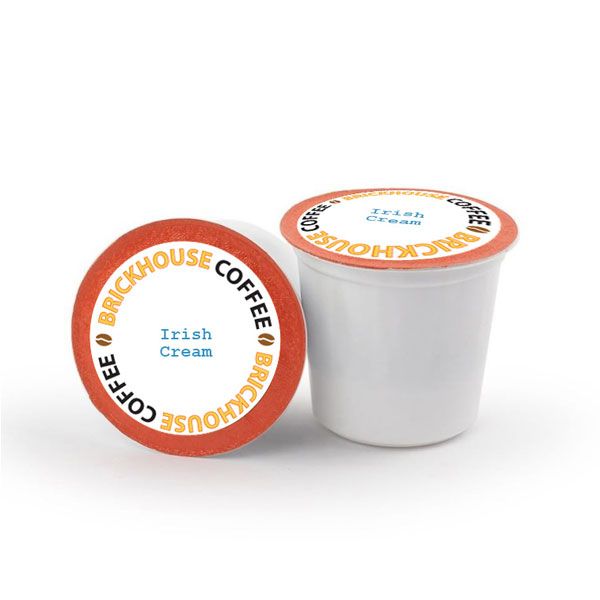  Brickhouse Single Serve Coffee, Irish Cream, 12 Count