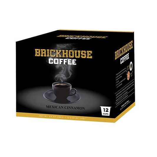  Brickhouse Single Serve Coffee, Mexican Cinnamon, 12 Count