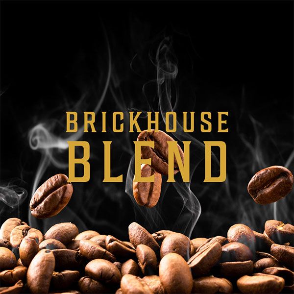  Brickhouse Single Serve Coffee, BRICKHOUSE Blend - 100% Colombian Dark Roast, 12 Count