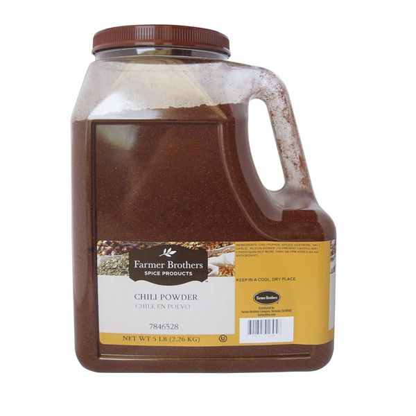  Farmer Brothers Chili Powder, 5lb Bottle