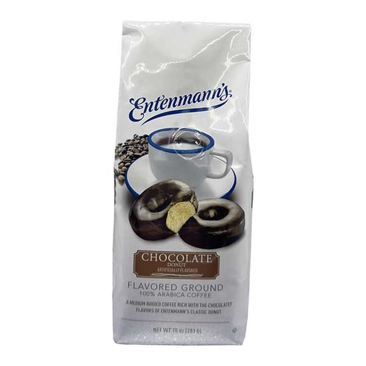  Entenmann's Chocolate Donut Flavored Ground Coffee – 10 Oz Bag