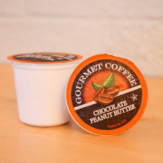 Chocolate Peanut Butter Cup Coffee, 100 Single Serve Cups
