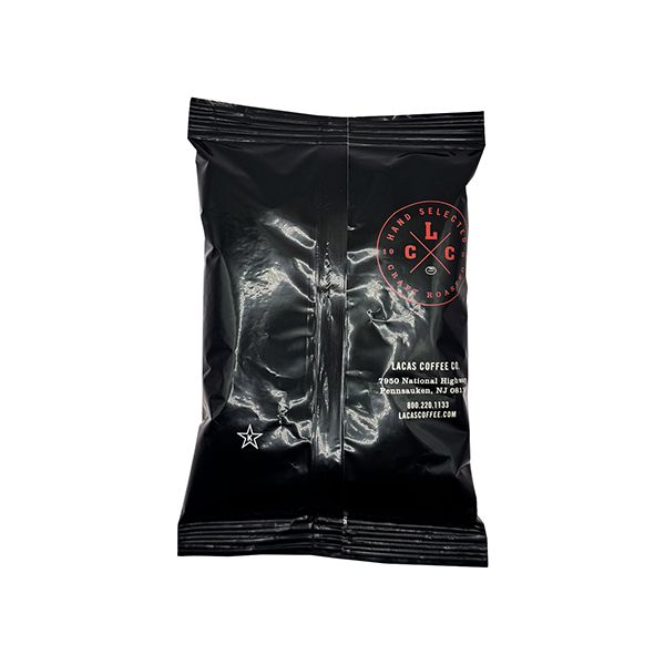  Lacas Coffee Colombian Supremo Ground Coffee, Medium Roast, 24 X 3oz Fractional Packs With Filters