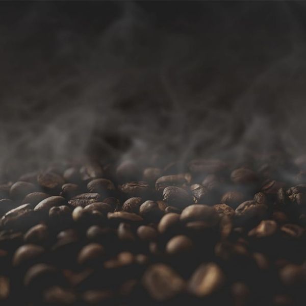  Brickhouse Coffee Midnight Ember Dark Roast, 100% Arabica Ground Coffee, Bold & Smoky Flavor, 12oz Bag