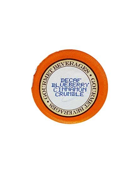  Decaf Blueberry Cinnamon Crumble Coffee, 35 Single Serve Cups