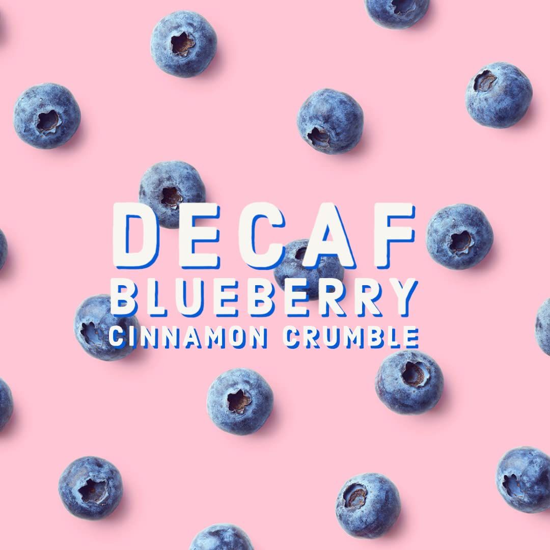  Brickhouse Single Serve Coffee, Decaf Blueberry Cinnamon Crumble, 72 Count