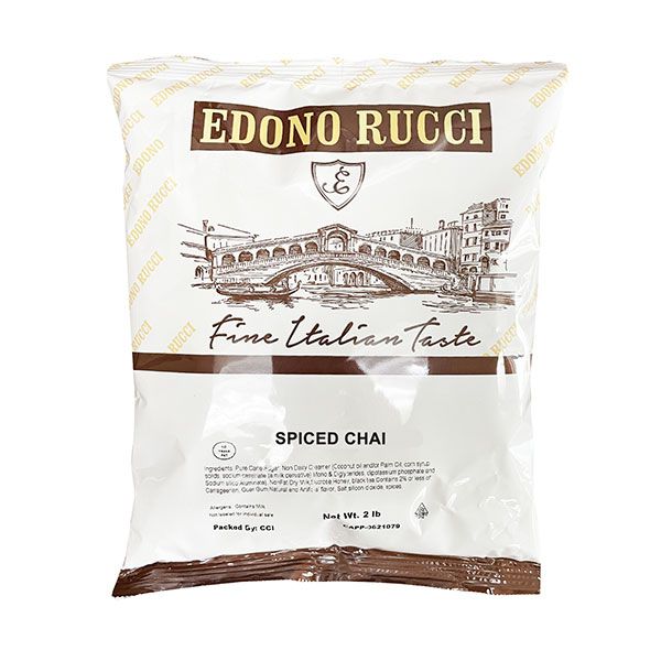  Edono Rucci Spiced Chai Tea Latte 1 Bag (2 Lbs)