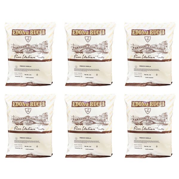  Edono Rucci French Vanilla Cappuccino Mix, 6/2 Lbs Bags