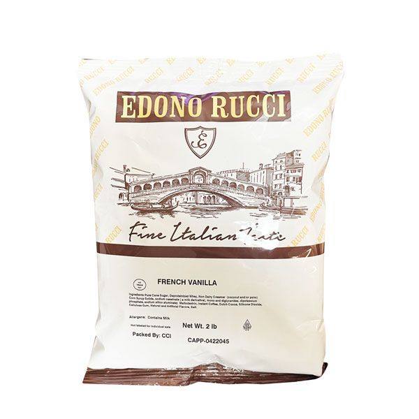  Edono Rucci French Vanilla Cappuccino Mix, 6/2 Lbs Bags