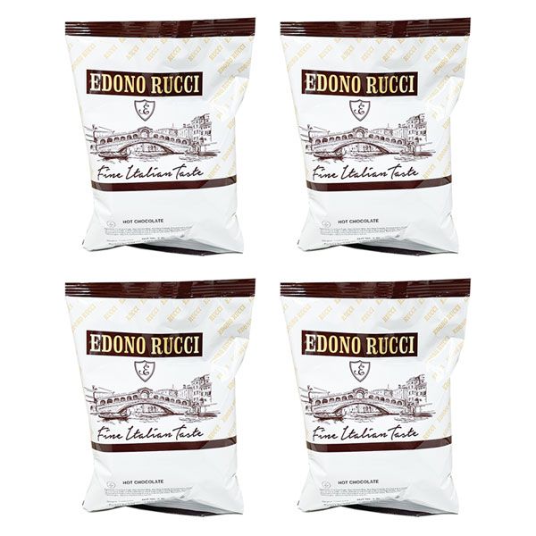  Edono Rucci Hot ChocolateMix, 4/2 Lb Bag