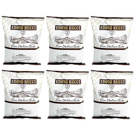  Edono Rucci Powdered Smores Hot Chocolate Mix, 2lbs (6 Bags)