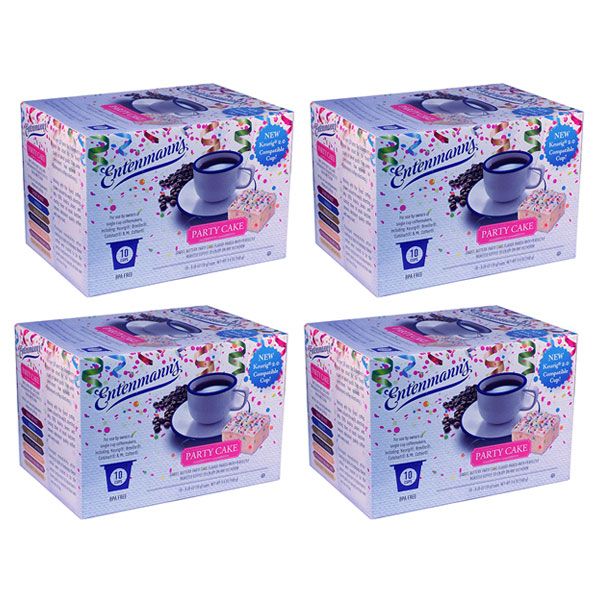  Entenmann's Single Serve Coffee, Party Cake 4/10 (40 Count)
