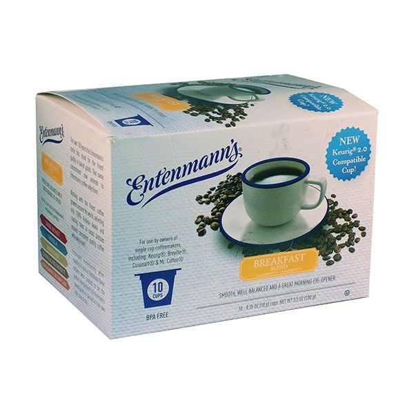  Entenmann's Single Serve Coffee, Breakfast Blend (10 Cups)