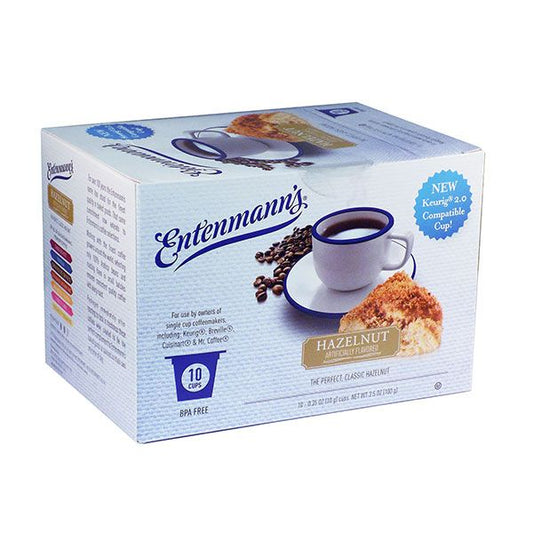 Entenmann's Single Serve Coffee, Hazelnut (10 Cups)