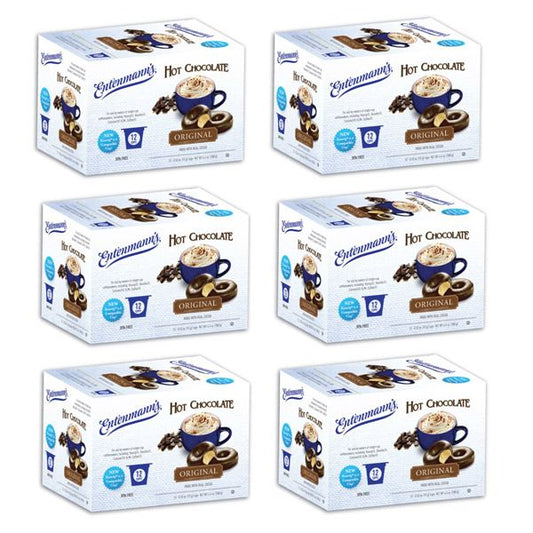  Entenmann's Single Serve Coffee, Hot Chocolate Original, 6/12 Count