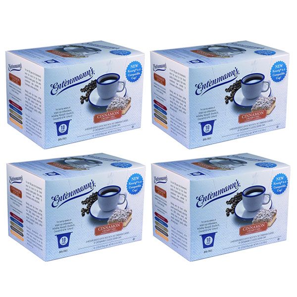  Entenmann's Single Serve Coffee, Cinnamon Crumb Cake 4/10 (40 Count)