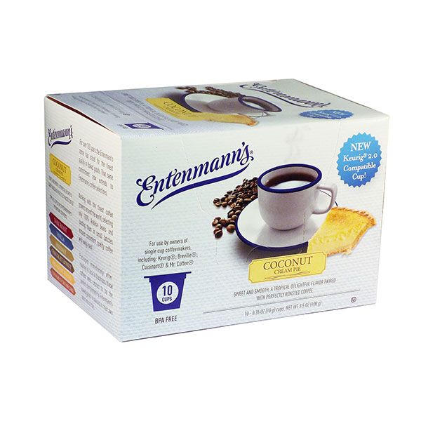  Entenmann's Single Serve Coffee, Coconut Cream Pie 4/10 (40 Count)