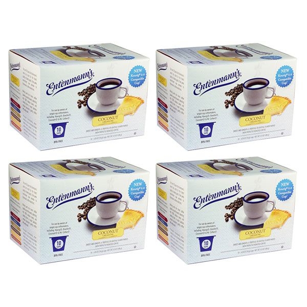  Entenmann's Single Serve Coffee, Coconut Cream Pie 4/10 (40 Count)